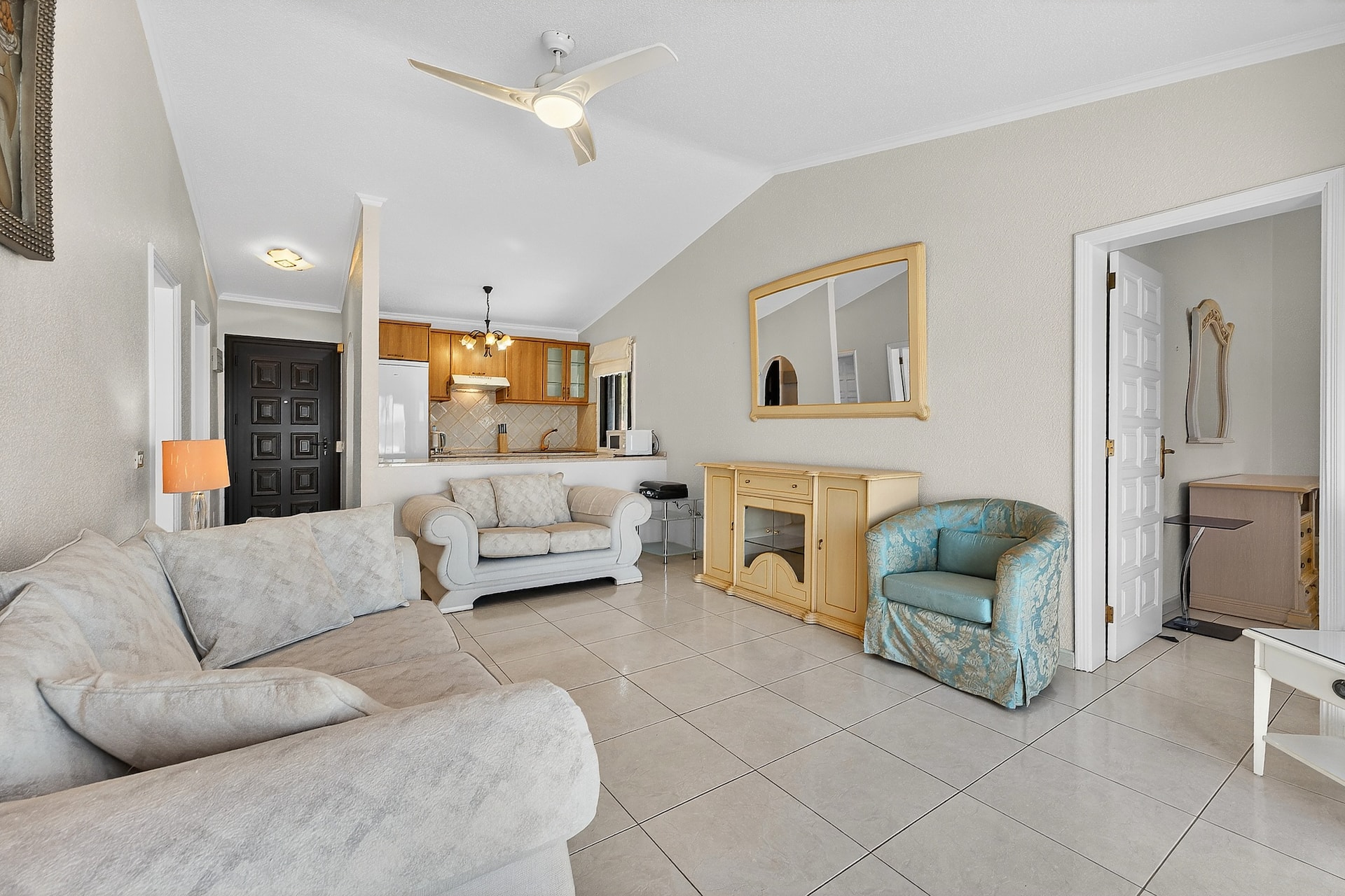 Living room at Amarilla Ocean Retreat