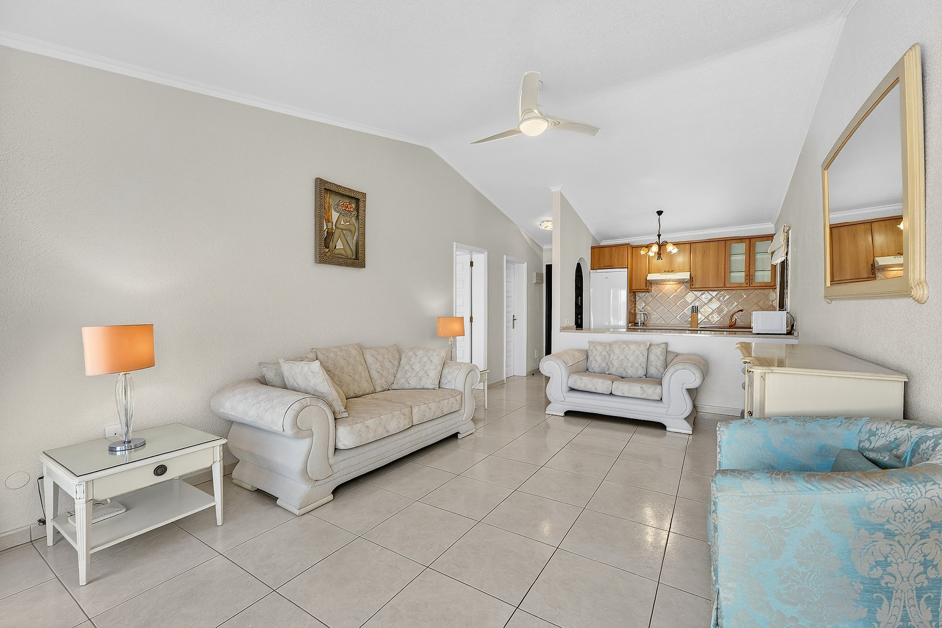 Living room at Amarilla Ocean Retreat